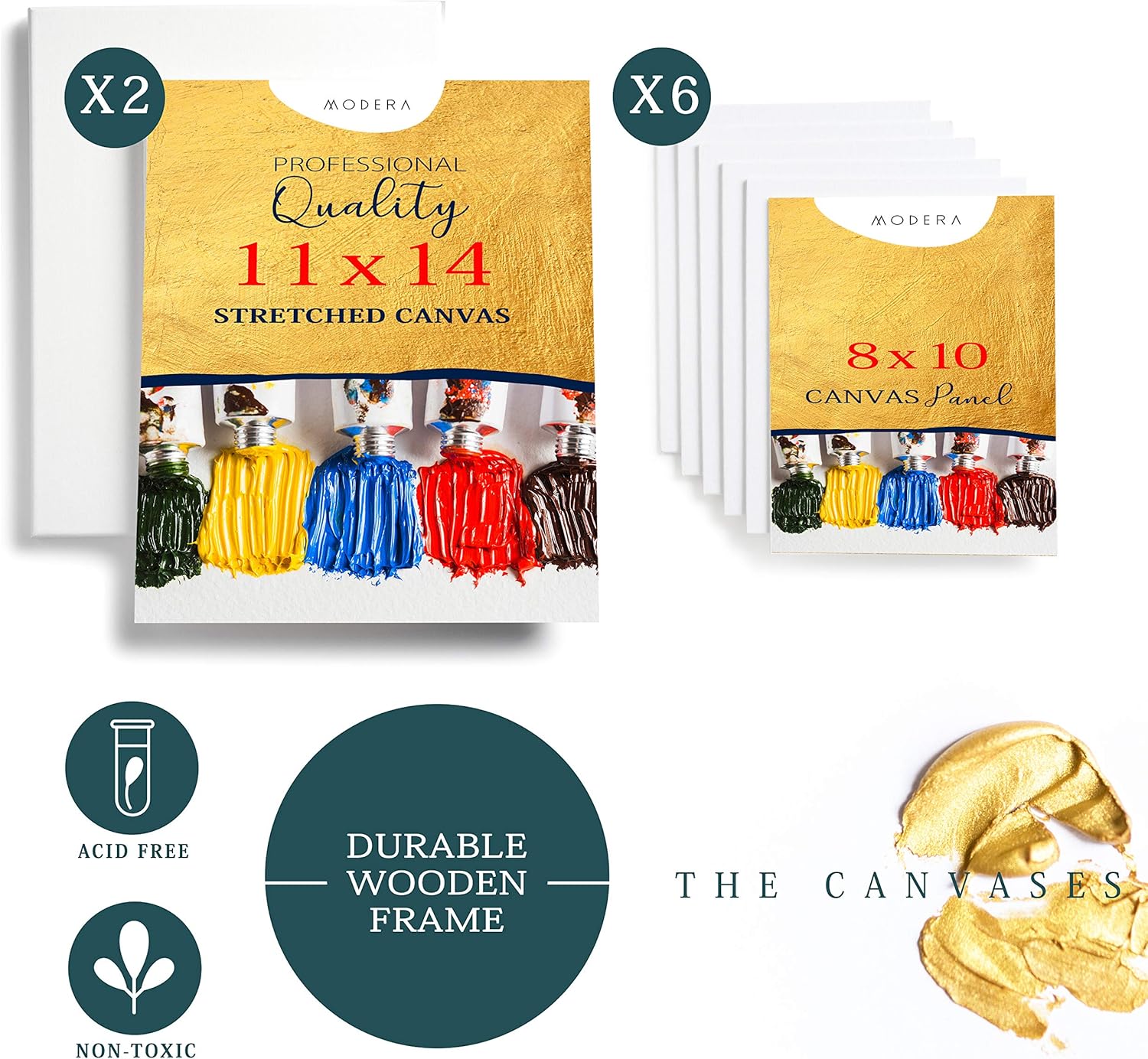 141-Piece Deluxe Artist Painting Set – Field & Table Easel with Acrylic Oil Watercolor